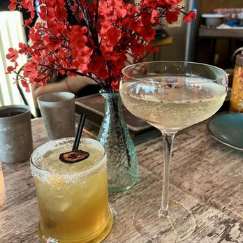 Kam Rai Thai - Cocktail: Bangkok Sour, Rainfall in Loei - Cocktail Bars Near Me - Astoria, New York Kam Rai Thai - Cocktail: Bangkok Sour, Rainfall in Loei - Cocktail Bars Near Me - Astoria, New York