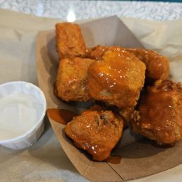 Buffalo Tofu Sandwich