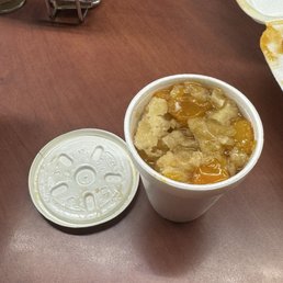 Peach cobbler Peach cobbler