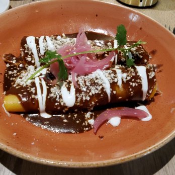 Mole Mexican Kitchen - Enchiladas de Pollo con Mole. - Mexican Near Me - Sedona, Arizona Mole Mexican Kitchen - Enchiladas de Pollo con Mole. - Mexican Near Me - Sedona, Arizona