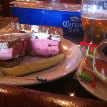 Lehman's Tavern - Piled-high liverwurst sandwich is the only way! File this in the "too much" category; but like a good German boy I finished it! - Seafood Near Me - Essington, Pennsylvania Lehman's Tavern - Piled-high liverwurst sandwich is the only way! File this in the "too much" category; but like a good German boy I finished it! - Seafood Near Me - Essington, Pennsylvania