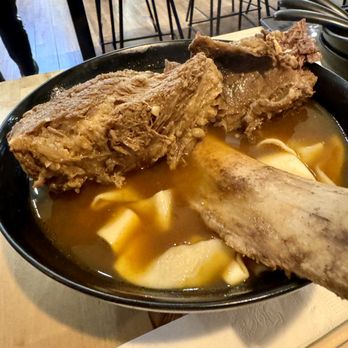 Noodleosophy - My friend has the same noodle beef soup without the spice.  Is still good tho! - Noodles Near Me - Millbrae, California
