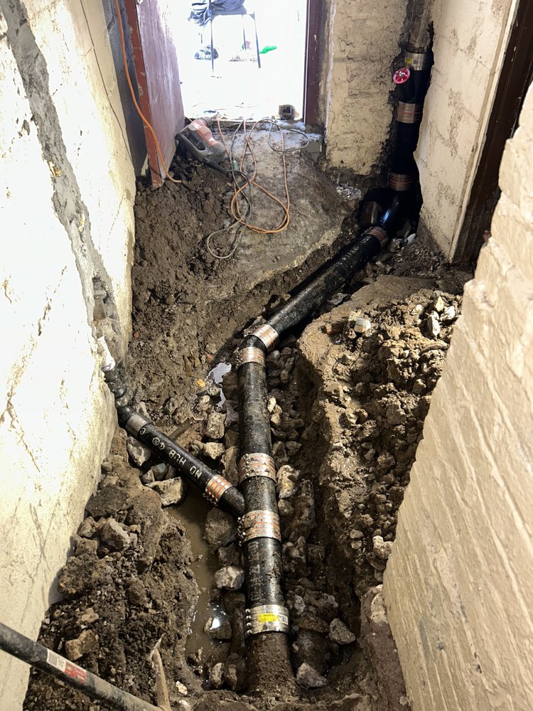 Slide of A&A pro pipe repair and heating services