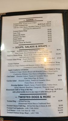 Menu photo 8 Twisted Burger Diner Flint, MI