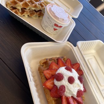 Waffle Love - Red Wonder Waffle Grilled Cheese and Bisque Waffle - Waffles Near Me - Northridge, California Waffle Love - Red Wonder Waffle Grilled Cheese and Bisque Waffle - Waffles Near Me - Northridge, California