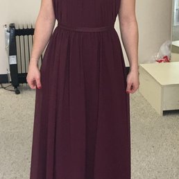 Bridesmaid dress, now the perfect length! Thanks Dmitriy!