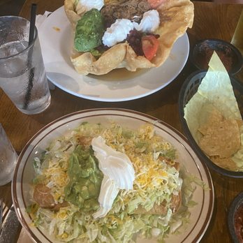 Cocina del Charro - Chicken Flautas Taco Salad - Mexican Near Me - Escondido, California Cocina del Charro - Chicken Flautas Taco Salad - Mexican Near Me - Escondido, California