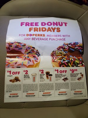 Menu photo 2 Dunkin' Clinton Township, MI Menu photo 2 Dunkin' Clinton Township, MI