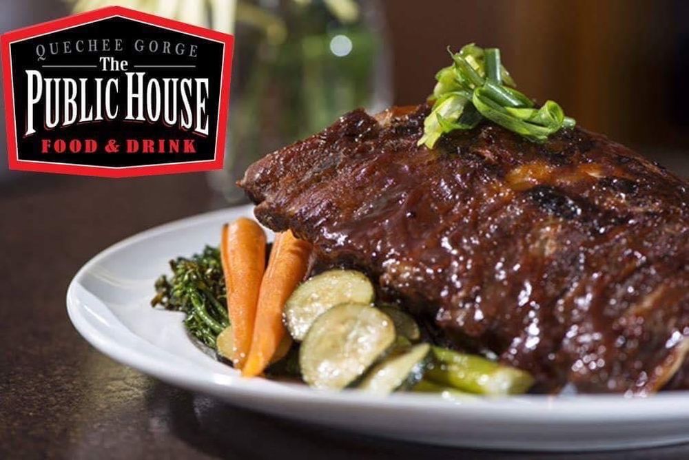 Public House Pub Quechee Logo