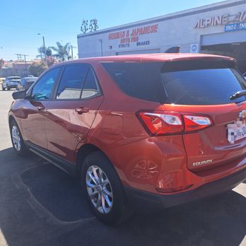 SCT Motorsports - Left rear view of my 2020 Chevy Equinox. - Car Window Tinting Near Me - Upland, California