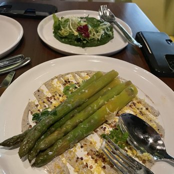 Ardor - Grilled Asparagus and Arugula Farro Risotto - New American Near Me - West Hollywood, California Ardor - Grilled Asparagus and Arugula Farro Risotto - New American Near Me - West Hollywood, California