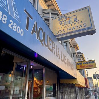 Taqueria Los Mayas - Outside - Tacos Near Me - San Francisco, California