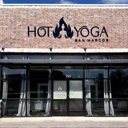 Hot Yoga - Front view. You're in the right place! Come on in :)