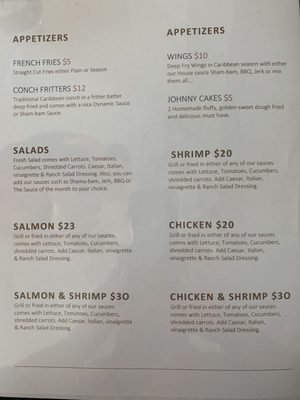 Menu photo 1 Shama's Specialties Charlotte Amalie, VI
