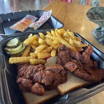Dave's Hot Chicken - 2 Chicken Tenders w/ Fries. Spice Level: Reaper - Chicken Shop Near Me - Port Hueneme, California Dave's Hot Chicken - 2 Chicken Tenders w/ Fries. Spice Level: Reaper - Chicken Shop Near Me - Port Hueneme, California