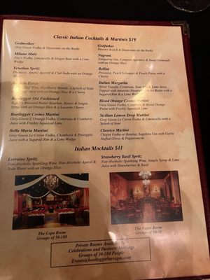 Menu photo 7 The Bootlegger Italian Bistro Las Vegas, NV Menu photo 7 The Bootlegger Italian Bistro Las Vegas, NV
