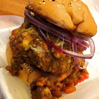 EAT - Daily Soecail- Chili Burger with Paniolo beef $11.25 - Food Delivery Services Near Me