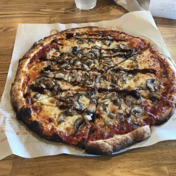 Blaze Pizza - Mushroom pizza with balsamic glaze sauce. - Salad Near Me - Monrovia, California