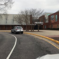 Front of school