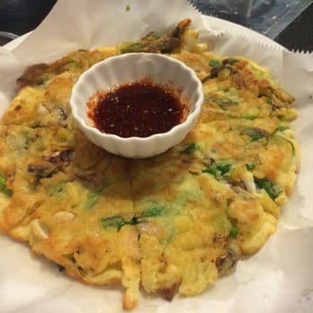 Macheko - Seafood pancake - Korean Near Me - Ypsilanti, Michigan