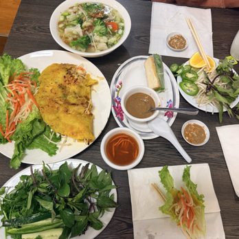 Pho Sam - #5 Fresh Spring Rolls (2) - Goi Cuon #1 Vietnamese Crepe - Banh Xeo #32 Chicken Noodle Soup - Pho Ga - Vietnamese Near Me - San Ramon, California Pho Sam - #5 Fresh Spring Rolls (2) - Goi Cuon #1 Vietnamese Crepe - Banh Xeo #32 Chicken Noodle Soup - Pho Ga - Vietnamese Near Me - San Ramon, California