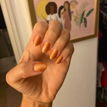 Cuccio Nails - Perfect fall nails! Gel, 1481 I think is the color. - Nail Salons Near Me - Los Angeles, California