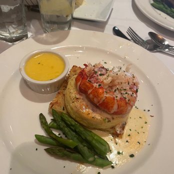 The Capital Grille - Seared Tenderloin with Butter Poached Lobster Tails - Steakhouses Near Me - Cincinnati, Ohio The Capital Grille - Seared Tenderloin with Butter Poached Lobster Tails - Steakhouses Near Me - Cincinnati, Ohio