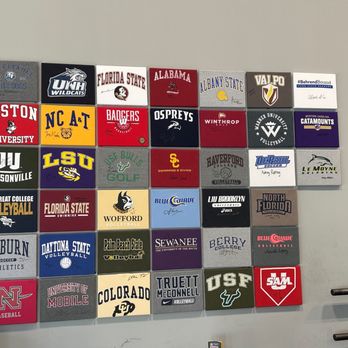 Physical Education - These are autographed shirts from all the high school athletes that work out at the gym who went on to get college scholarships. - Gyms Near Me - Jacksonville, Florida Physical Education - These are autographed shirts from all the high school athletes that work out at the gym who went on to get college scholarships. - Gyms Near Me - Jacksonville, Florida