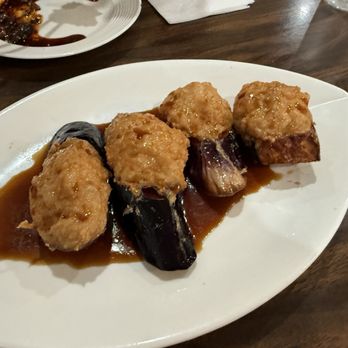 Best Dim Sum - Eggplant stuffed with shrimp paste - Dim Sum Near Me - Granite Bay, California Best Dim Sum - Eggplant stuffed with shrimp paste - Dim Sum Near Me - Granite Bay, California