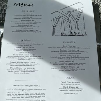 Café Modern - Menu - Breakfast & Brunch Near Me - Fort Worth, Texas