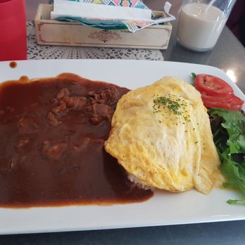 Marulilu Cafe - Hayashi omurice - Cafes Near Me - Vancouver, British Columbia