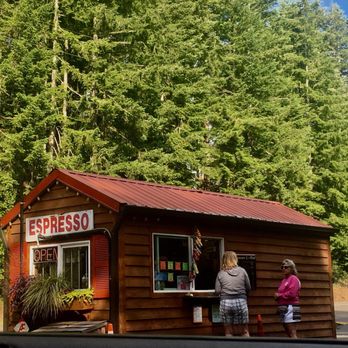 Sunset Coffee - Look how cute and small! - Coffee & Tea Near Me - Seaside, Oregon