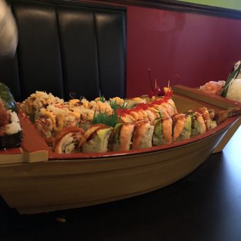 Naree Kitchen - Three of us eating 5 rolls and we had a few left over good value - Sushi Bars Near Me - Kansas City, Kansas Naree Kitchen - Three of us eating 5 rolls and we had a few left over good value - Sushi Bars Near Me - Kansas City, Kansas