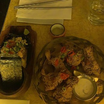 Hanmoto - Salmon aburi and karaage - Japanese Near Me - Toronto, Ontario