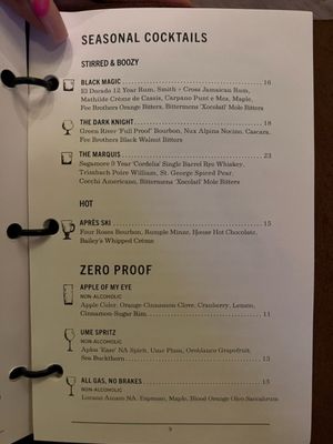Menu photo 6 Cordelia Fishbar Washington, DC, DC