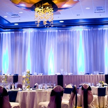 The Chair Couture, Inc. - Chair covers and runners in our reception space. - Party & Event Planning Near Me The Chair Couture, Inc. - Chair covers and runners in our reception space. - Party & Event Planning Near Me