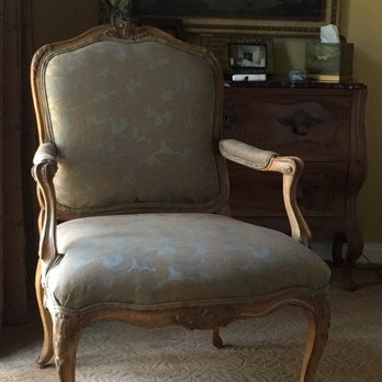 California Upholstery - The three chairs referred to in my review. Beautifully done. - Fabric Stores Near Me - Moorpark, California