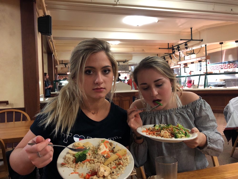 Food from Dana Dining Hall