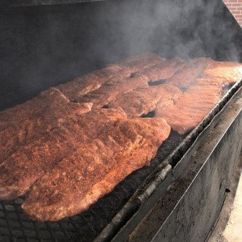 Big Ben's D & M BBQ - the meat being cooked on the grill - Southern Near Me - Jeffersonville, Indiana Big Ben's D & M BBQ - the meat being cooked on the grill - Southern Near Me - Jeffersonville, Indiana