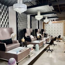 Boudoir Nail Bar - Pedicure area