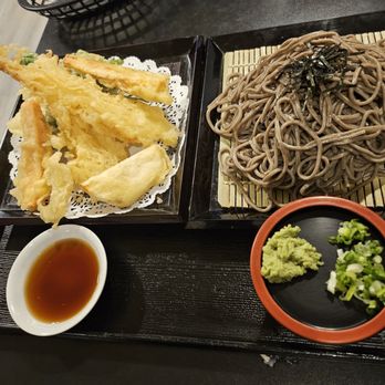 Ducks - Cold soba with tempura. - Japanese Curry Near Me - San Gabriel, California Ducks - Cold soba with tempura. - Japanese Curry Near Me - San Gabriel, California