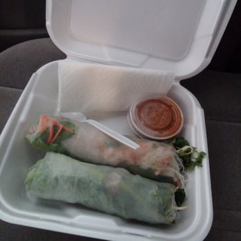 Mina's Cafe - Shrimp salad rolls so fresh soooo good - Thai Near Me - Salem, Oregon Mina's Cafe - Shrimp salad rolls so fresh soooo good - Thai Near Me - Salem, Oregon