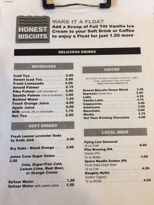 Menu photo 7 Honest Biscuits Seattle, WA Menu photo 7 Honest Biscuits Seattle, WA