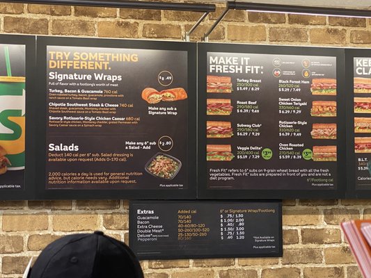 Menu photo 7 Subway Honolulu, HI