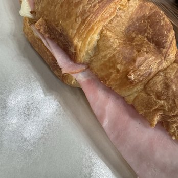 Baruch Cafe - Ham and cheese croissant - Coffee & Tea Near Me - Bethesda, Maryland