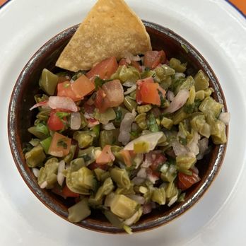 Copal - Nopales with cactus, radish, tomatoes, onions, and cilantro. - Mexican Near Me - Santa Cruz, California