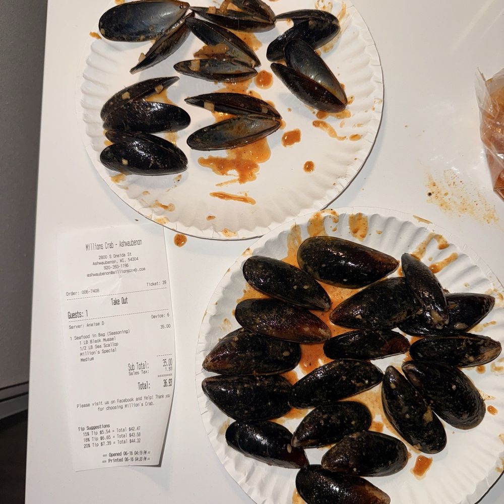 8/25 edible mussels 8/25 edible mussels