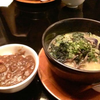 Ramen Seas - Special of the night: Clam Ramen with curry chicken over rice - Ramen Near Me - Sunnyvale, California