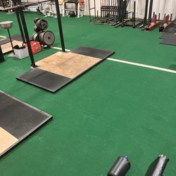 Elite Total Fitness - Greens and Olympic platforms