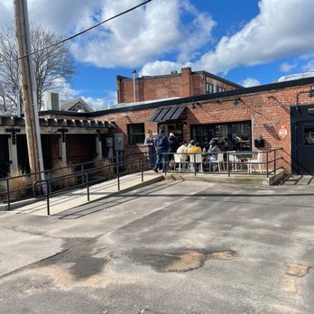 Nana's Westerly - Small Outside dining area - Bakeries Near Me - Westerly, Rhode Island